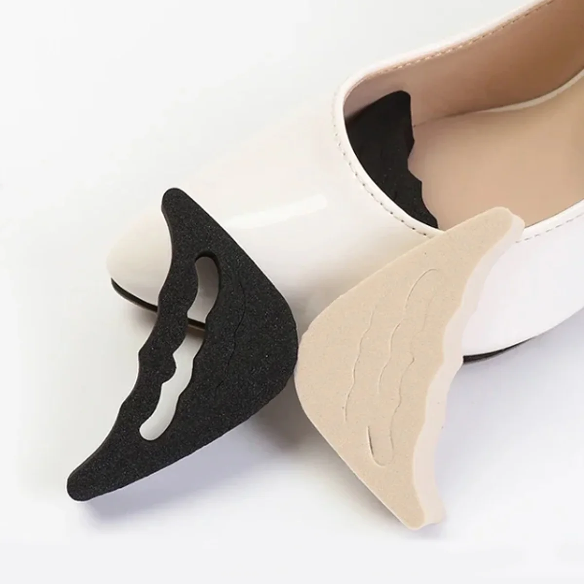Adjustable Forefoot Insert Pad for Women High Heels Toe Plug Half Sponge Shoes Cushion Feet Filler Insoles Anti-Pain Pads