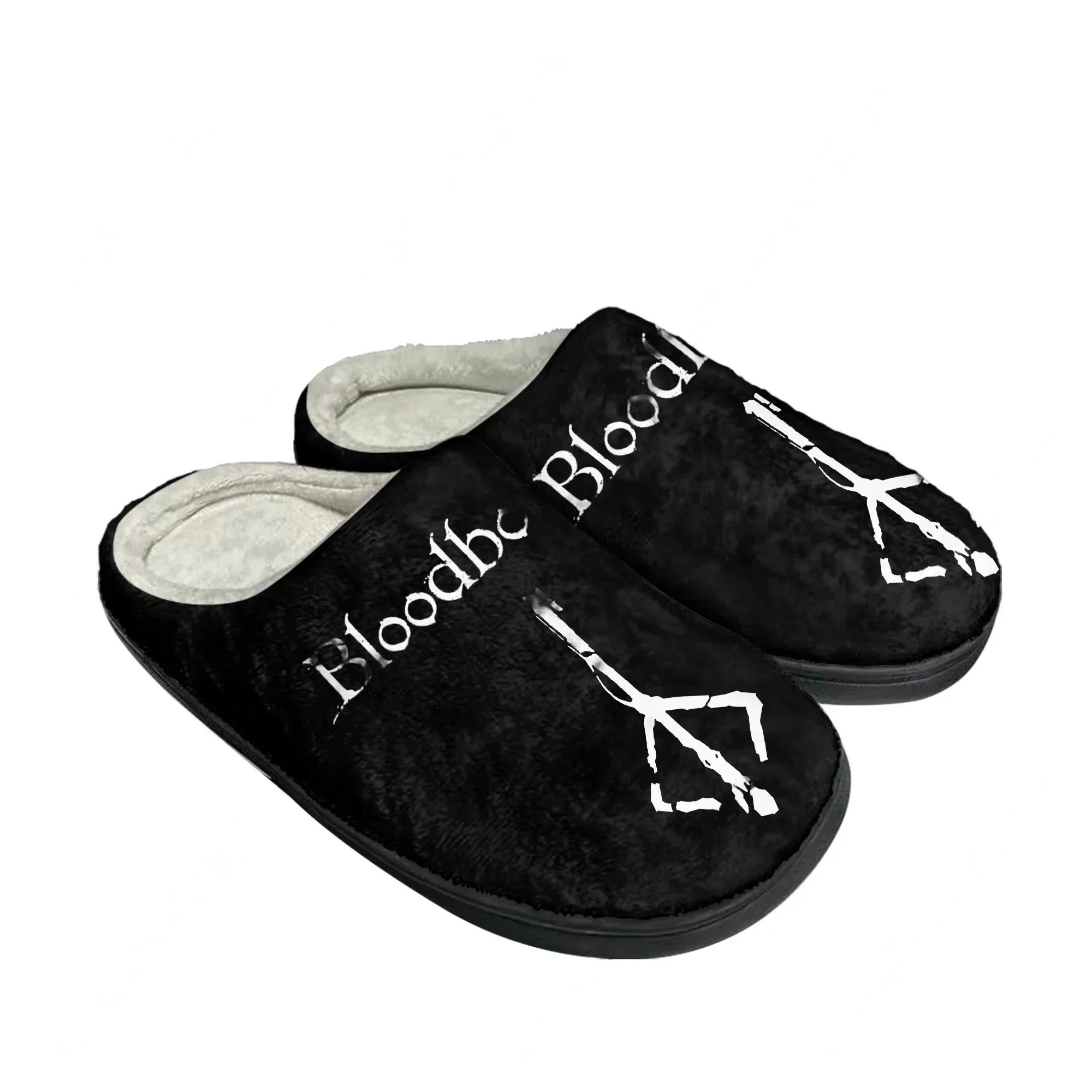 

Bloodborne Cotton Slippers Men Women Plush Bedroom Casual Keep Warm Home Bedroom Shoes Thermal Indoor Slipper Customized Shoe