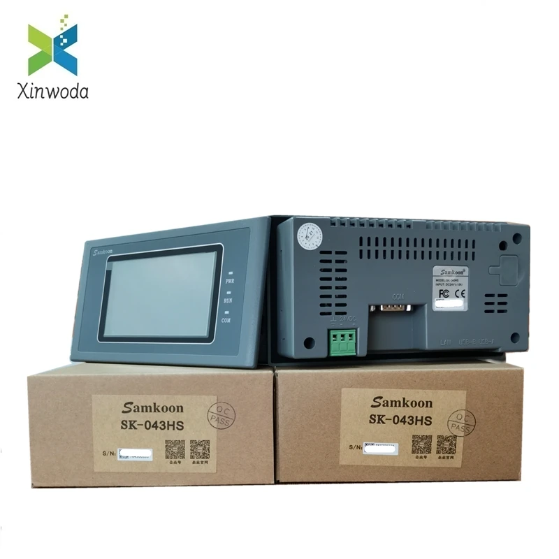 Samkoon 4.3Inch HMI SK-043UE SK-043FE SK-043HE SK-043HS SK-043FD DC 24V 480*272 Resolution Touch Screen