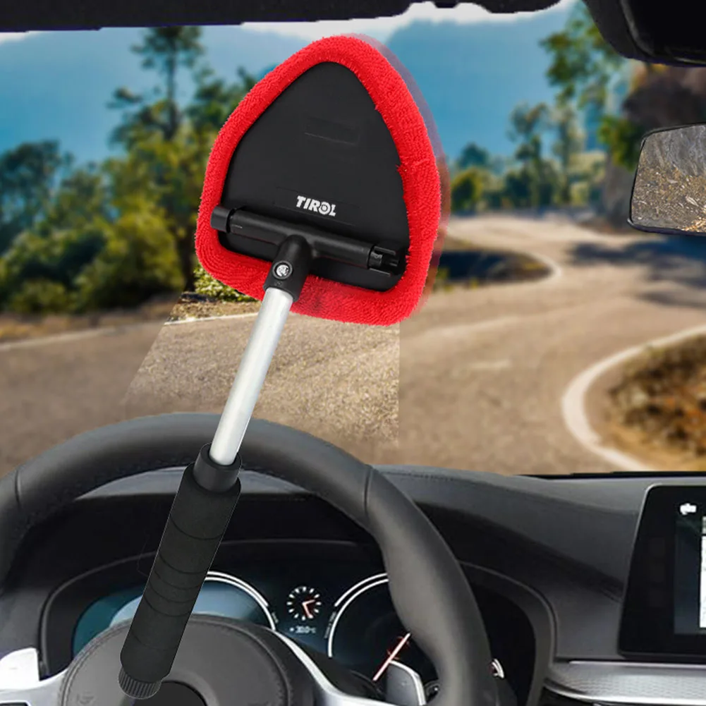 

Telescopic Auto Window Cleaner Washable Brush Car Windshield Fine Fiber Wiper Cleaner Car Styling