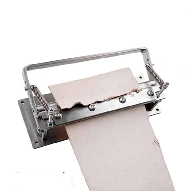 304 Stainless Steel Manual Leather Peeling Machine DIY Manual Leather Thinning Tool Plant Tanning Leather Thinning Knife