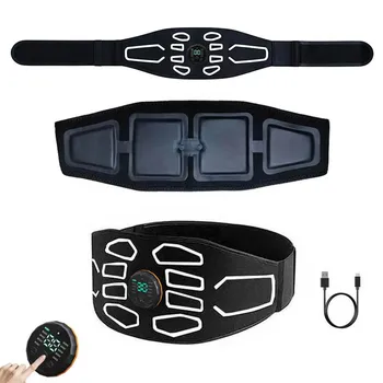 120cm Muscle Stimulator Muscle Toner Abdominal Toning Belt Abdominal Massager Smart Waist…