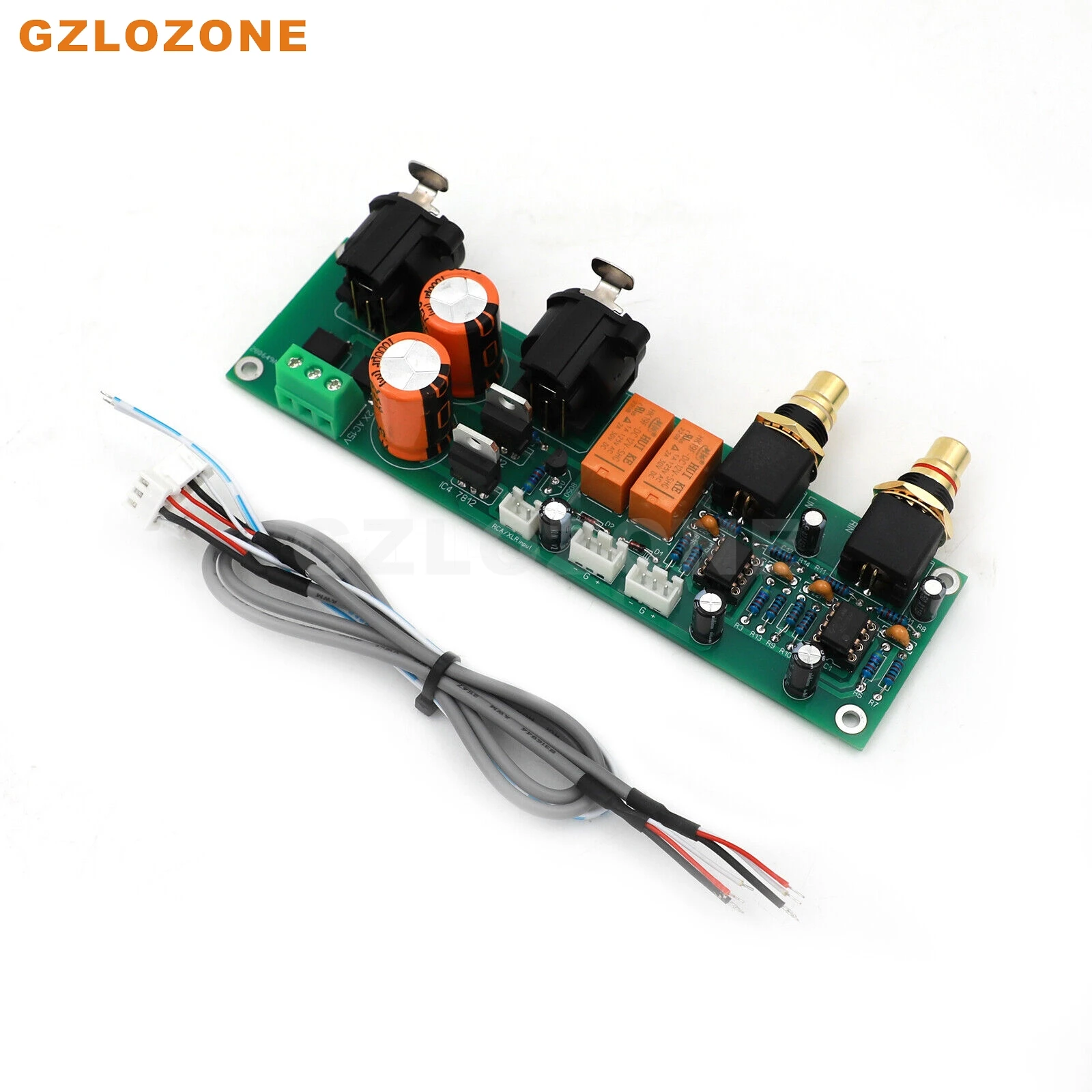 DIY Hifi niezrównoważony do zrównoważonego sygnału Audio zestaw konwertera RCA do XLR (B6-13)