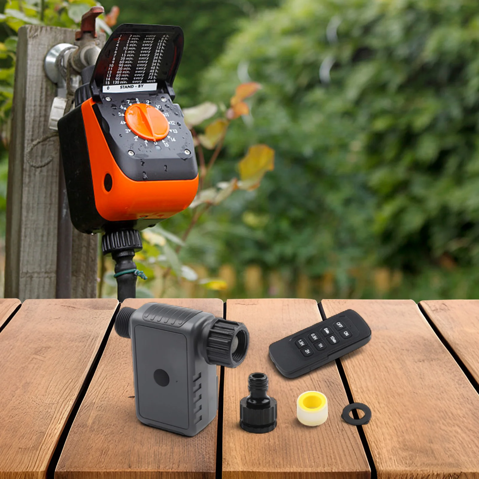 

Outdoor Irrigation Management Remote Control Watering Water Valve Control Infrared Remote Control Long Battery Life