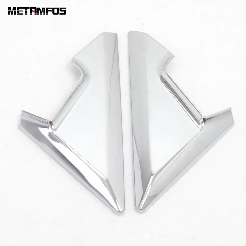 For Nissan X-Trail Rogue 2014-2018 2019 2020 Chrome Window A Pillar Cover Trim Decorative Frame Exterior Accessories Car Styling