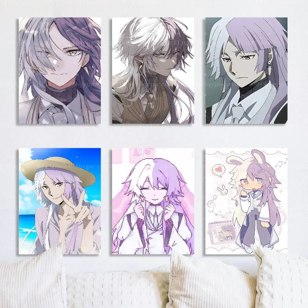 Sigma BSD B-Bungo Stray Dog Poster Gift for Men Women Fashionista Wall Decor for Living Room  Bedroom Office UNFRAMED Wall Art