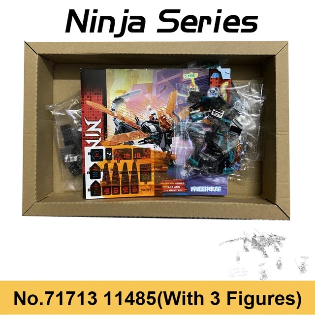 Lloyeys Jungle Dragon Bricks Compatible Ninjing 71746 Figures Building Blocks 71711 71713 Toys for Boy Children Birthday Gifts