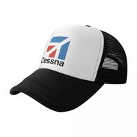 Cessna Logo Trucker Hats Unisex Baseball Cap