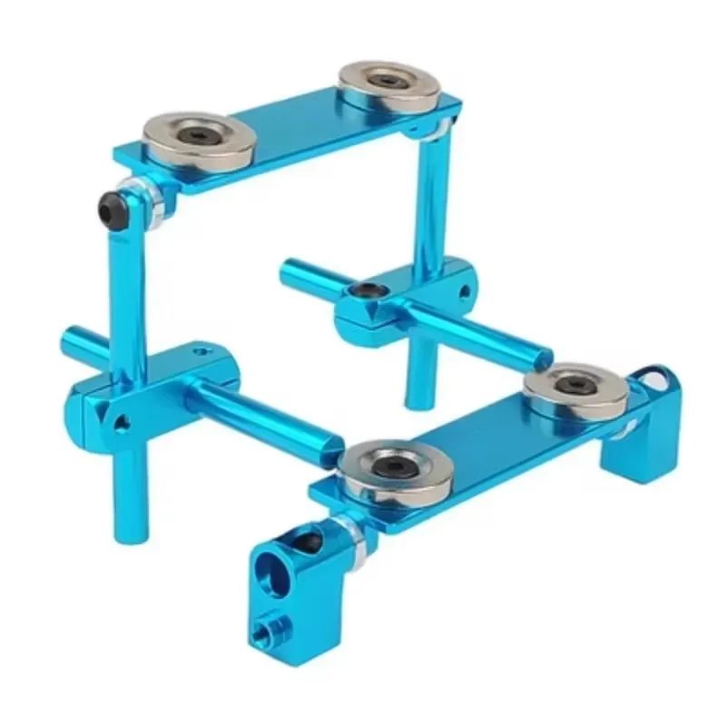 Kit de montagem de corpo invisível furtivo magnético de alumínio para carro de corrida HSP 1/10 RC