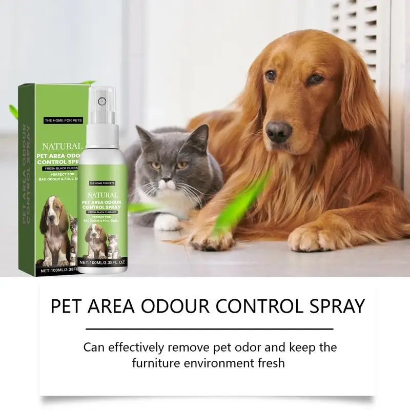 Dog Odor Eliminator Spray 100ml Spray Odor Eliminator For Smelly Dogs Pet-Friendly Dog Perfume Odor Eliminator To Combat Smelly