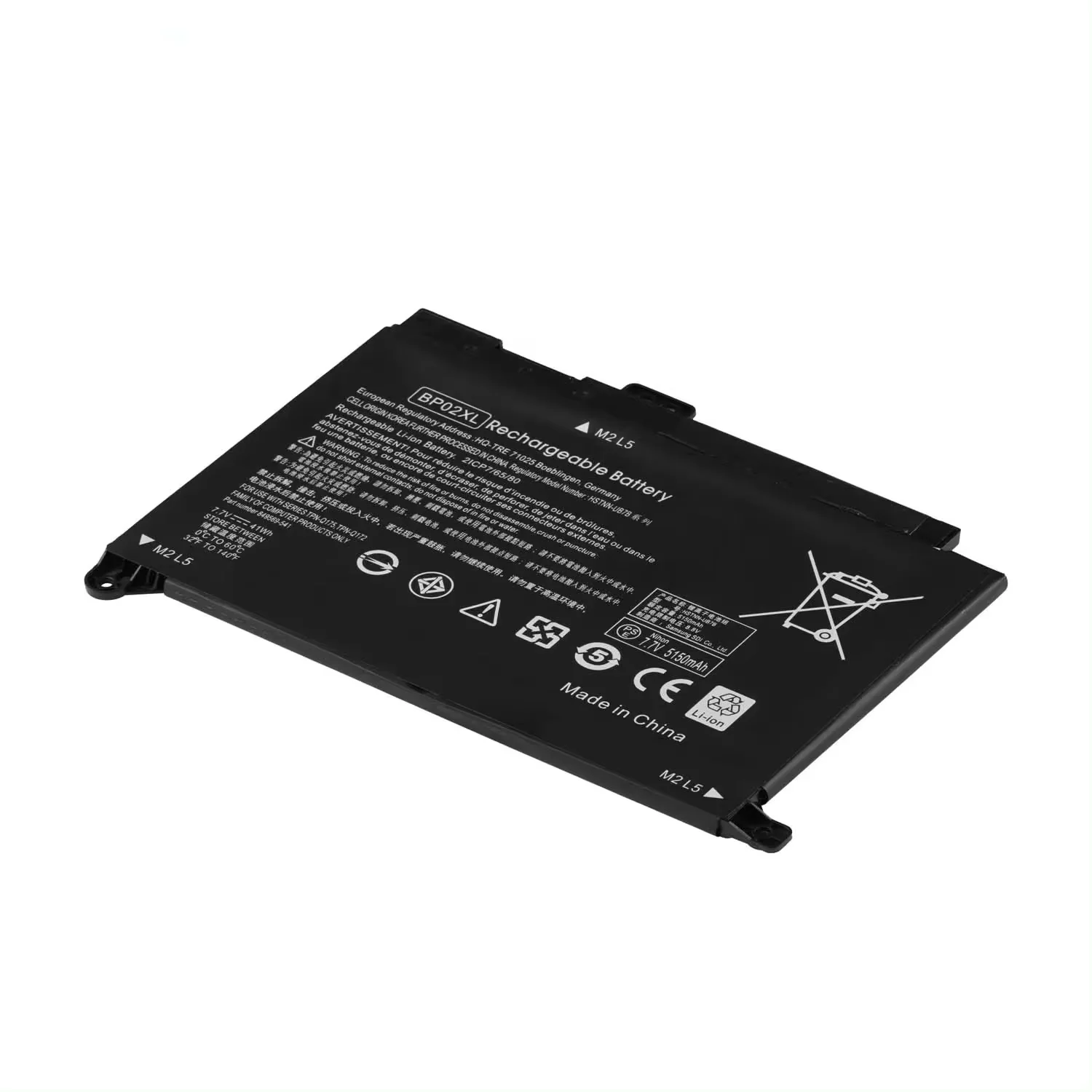 BP02XL-batería portátil para HP, 849569-421, 849569-541, 849569-542, TPN-Q172, TPN-Q175