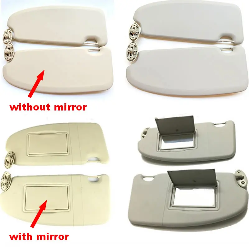 

For Ford Focus 05-11 Car Interior Front Sunvisor Sun Visor Sunshade Antidazzle Sun Shade Sunshield 2 options with and without m
