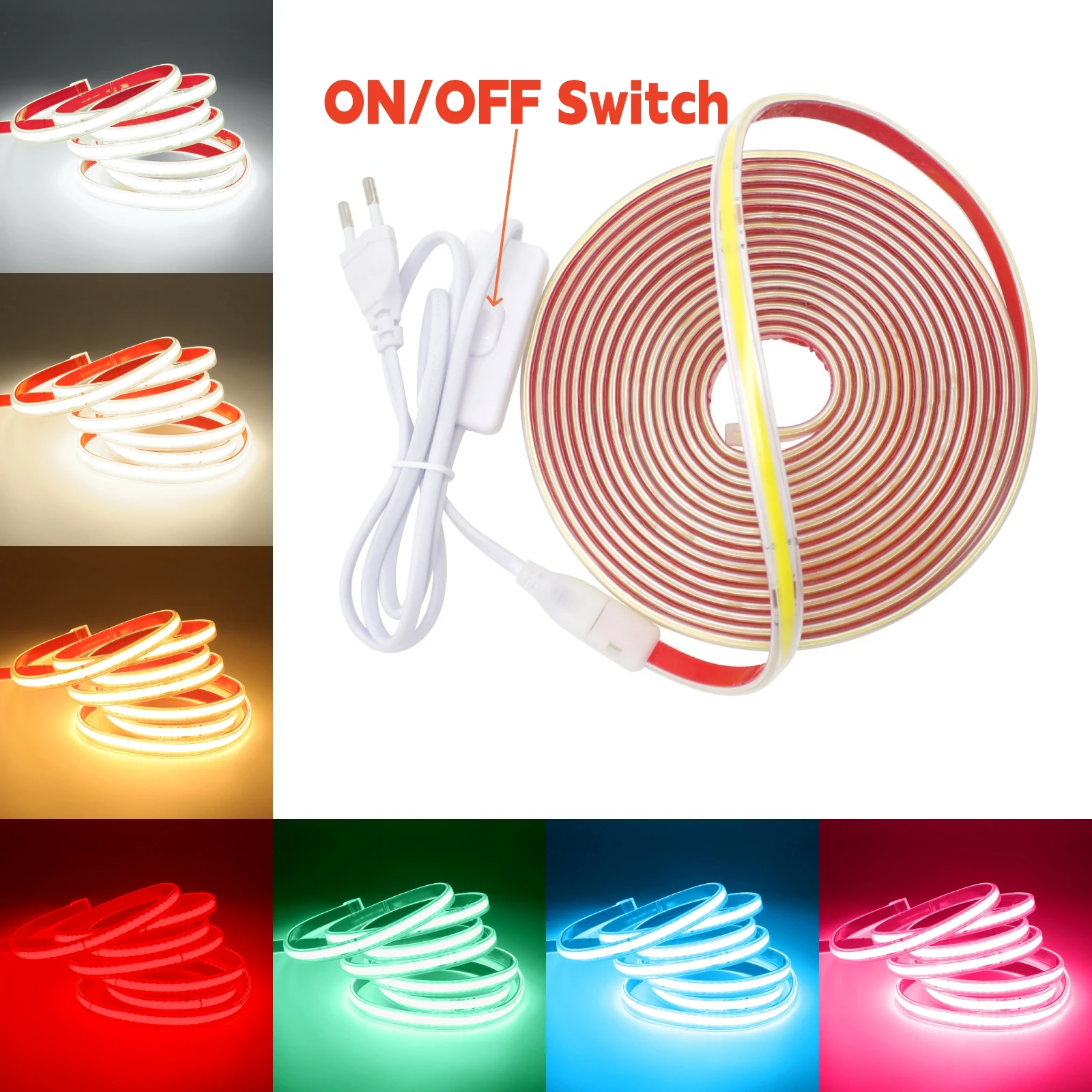 AC230V COB Led Strip Light 240 - Outdoor Lighting Volt review and price