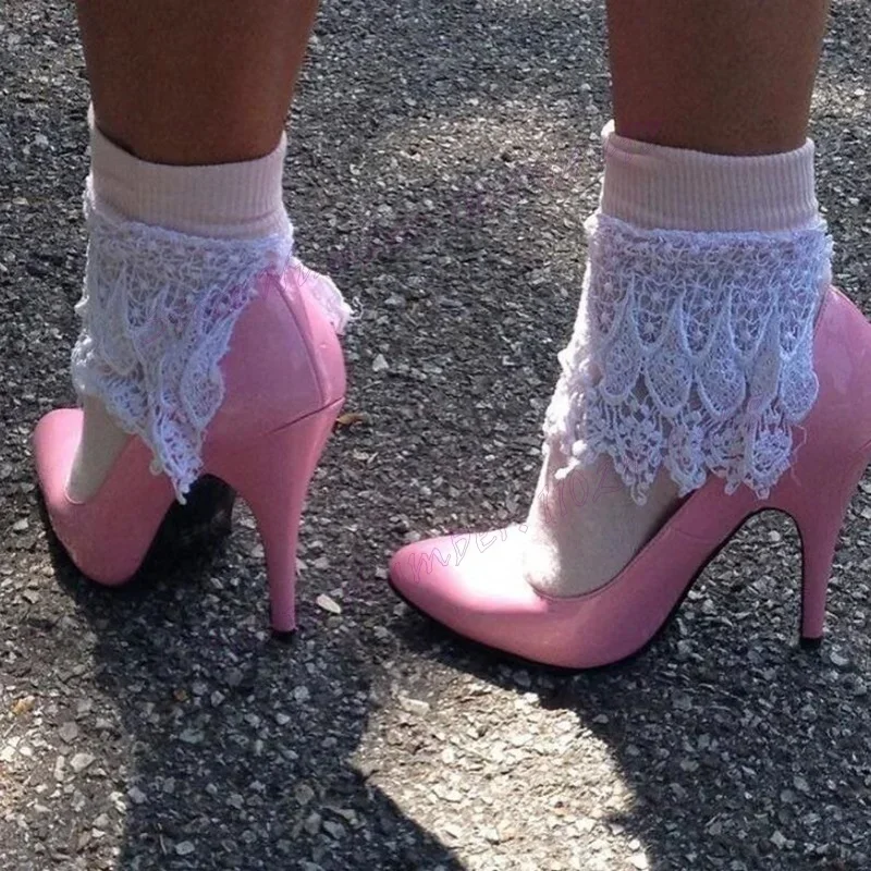 أسود براءات الاختراع والجلود مثير مضخات الضحلة أشار تو أحذية للنساء الخناجر عالية الكعب أحذية مثيرة 2024 Zapatos Para Mujere #6