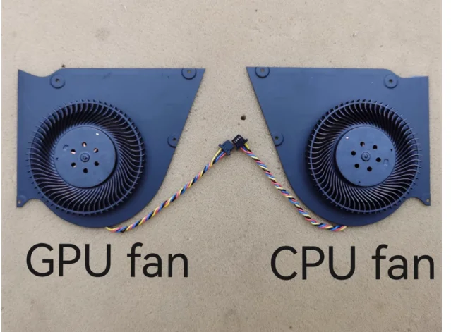 

New laptop cpu&Gpu cooling fan for ASUS GX531 GX531GM/GX/GS/GV