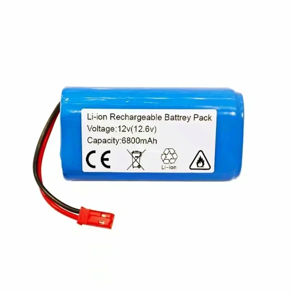 Bateria de íon-lítio de 11,1 V 5200mAh para Chuwi Ilife V1 V3 X3 V5 X5 V5S CW310, compatível com Ecovacs CEN250 e aspirador de pó 12V