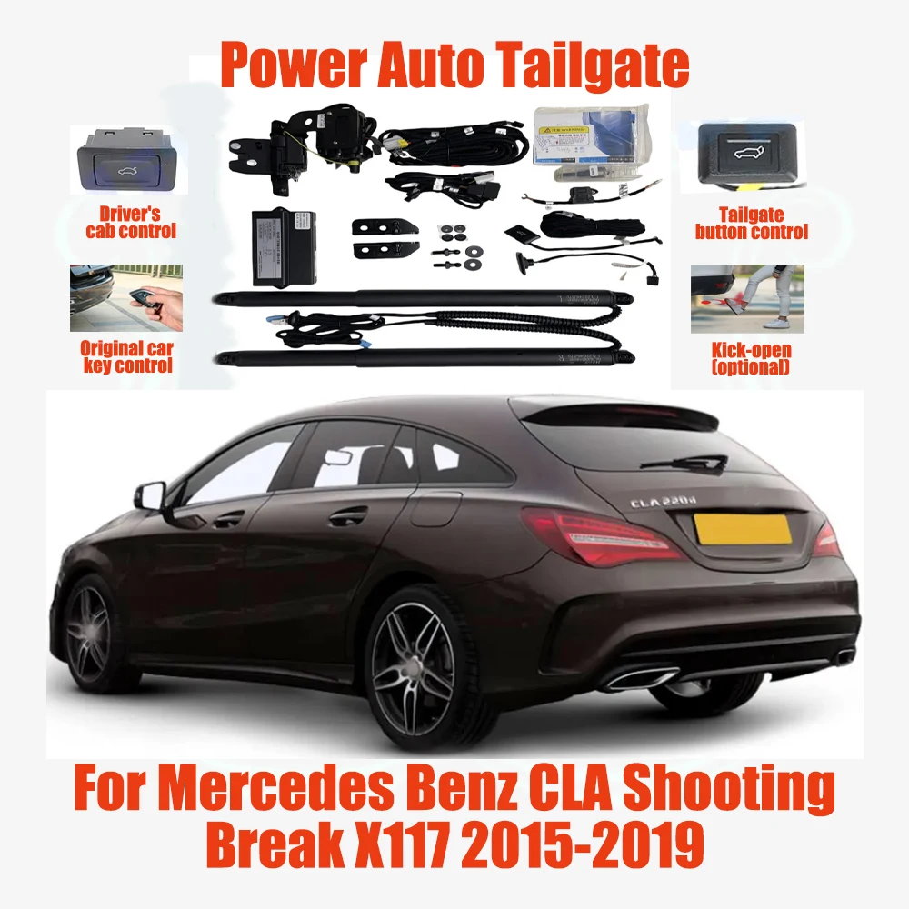 For Mercedes Benz CLA Shooting Break X117 2015-2019 Electric tailgate automatic suction locks suitable Trunk modification system