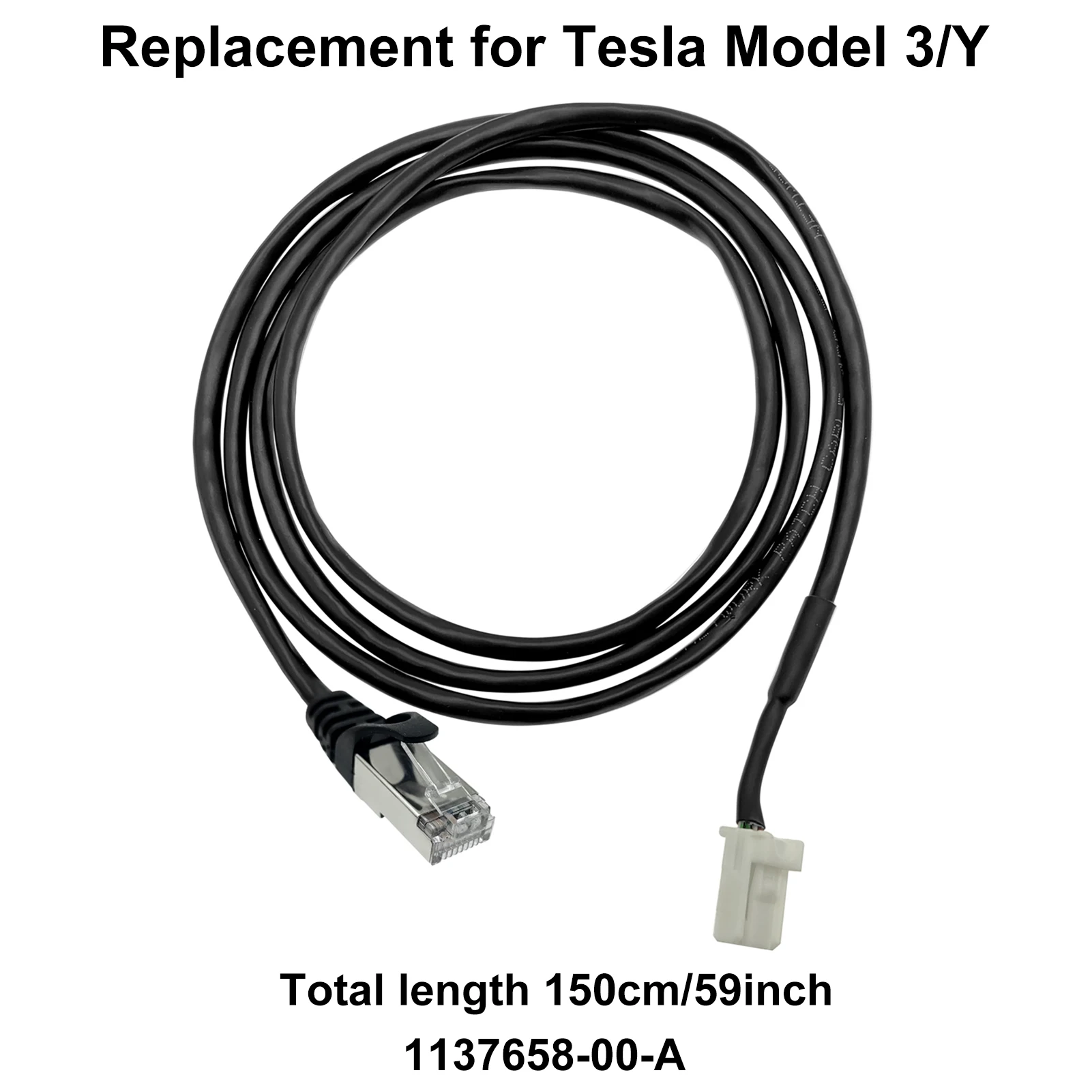 Cable de servicio de diagnóstico, herramienta de sistema de diagnóstico para Tesla Model 3/Y, Cable de junta de Metal, longitud de 59 pulgadas,