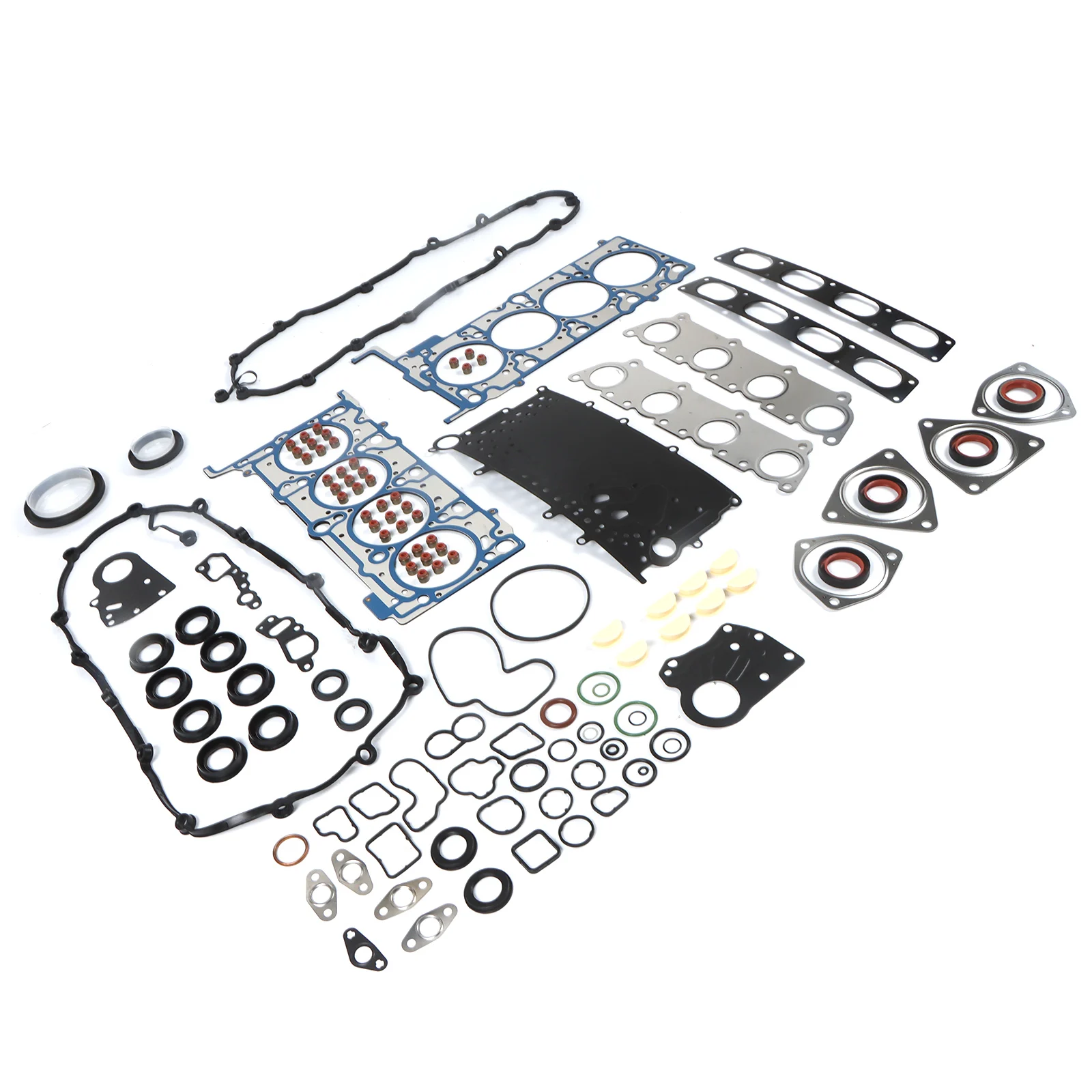 1set New Engine Rebuild Gaskets Seals Kit 079103383BA For Audi A6 S4 B6 B7 4.2 V8 BBK BHF BAT BAS BNK 079103051F 079103051G