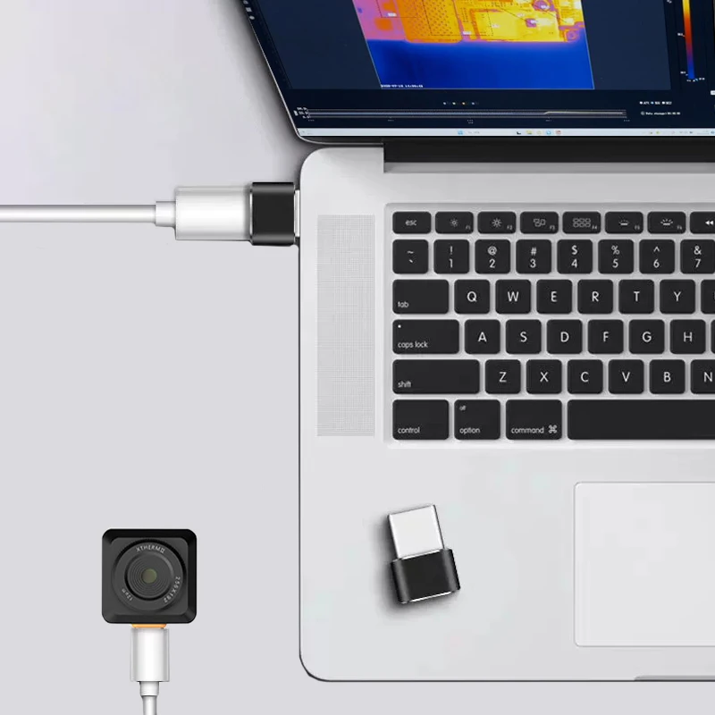 USB to TYPE-C adapter, suitable for connecting computer software with Infiray T2S PLUS P2 PRO