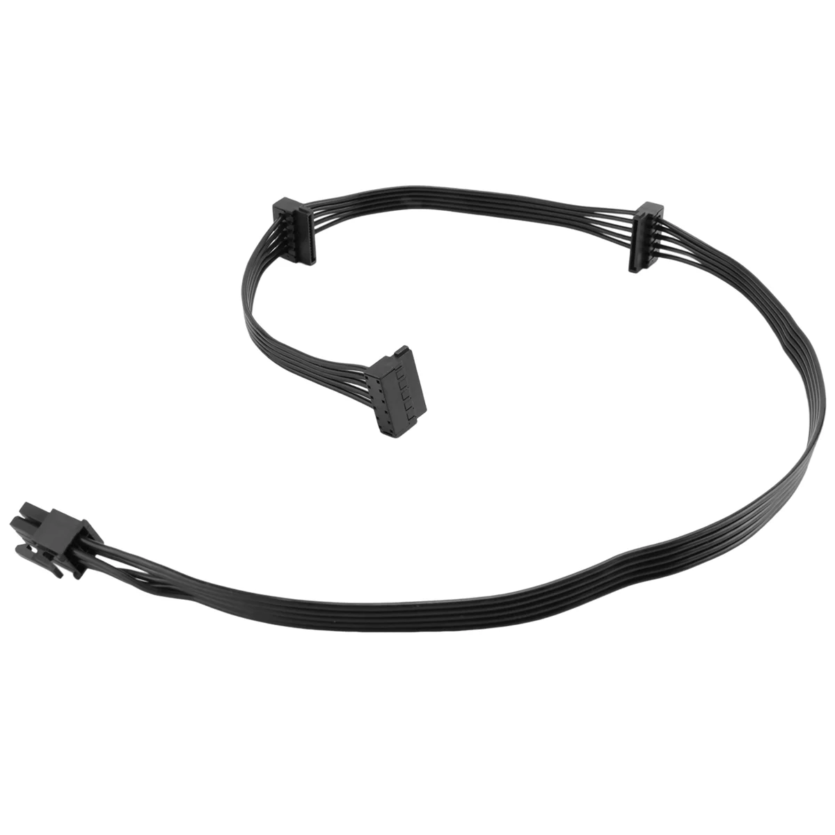 Câble d'alimentation RISE PCIe 6 broches mâle vers 3 SATA pour Seasonic Focus Plus Platinum FOCUS + série 850PX 750PX 650PX 550PX PSU