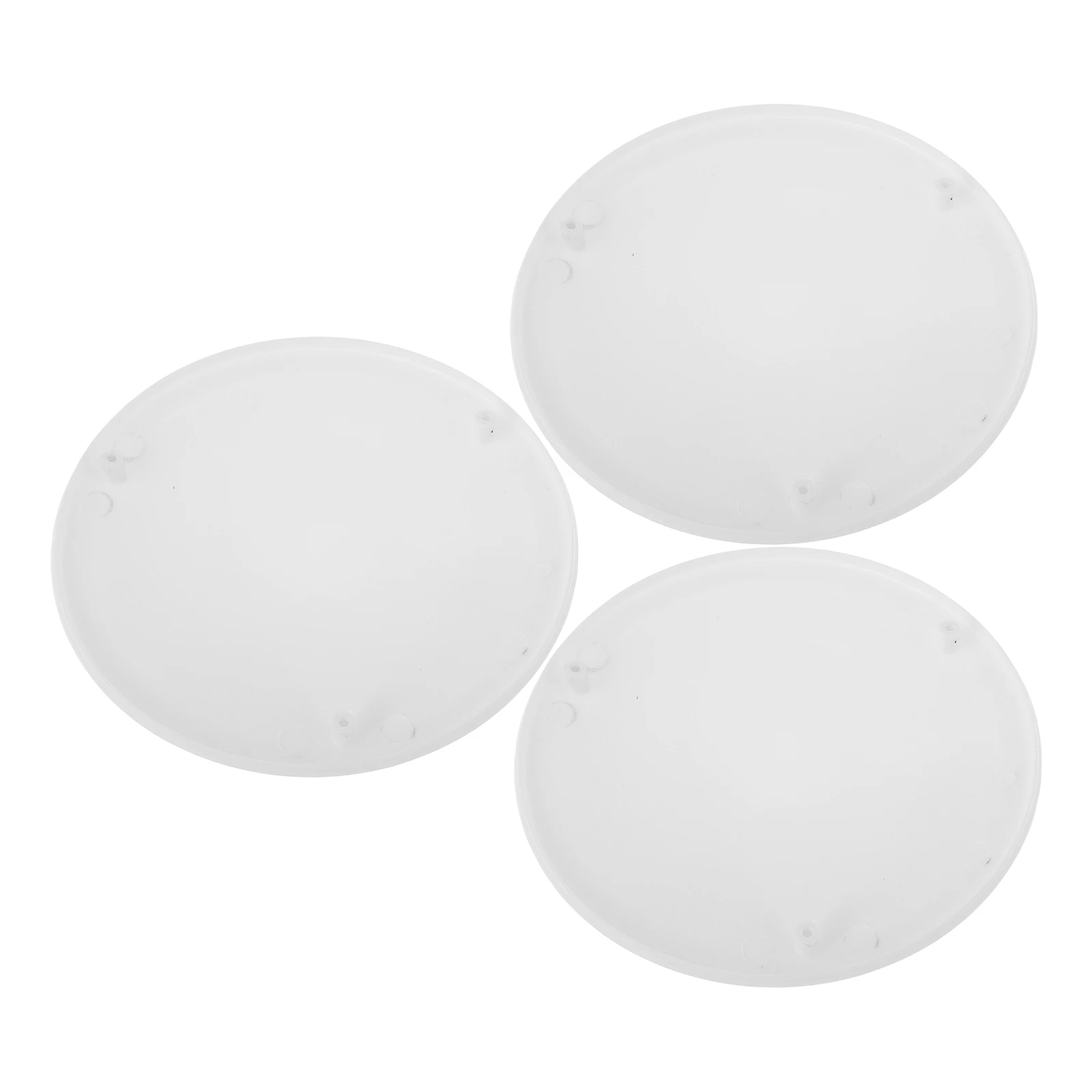 

3 Pcs Fan Front Mesh Cover Hardwearing Plastic Electric Vent Dustproof Replacement Accessories