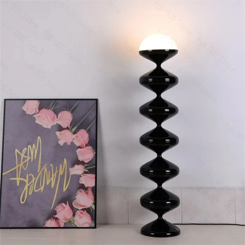 Modern Minimalist Candy Floor Lamps Suitable for Lounge Bedside Tables SofasInterior Lighting Lusters Luminaires