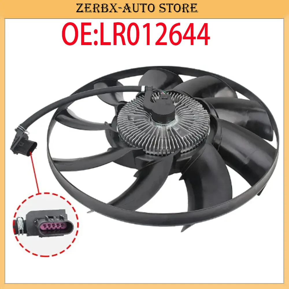 ZERBX 1 Pcs Electric Cooling Fan LR012644  LR112860  for Land Rover Range Rover Sport 13 2014-2017