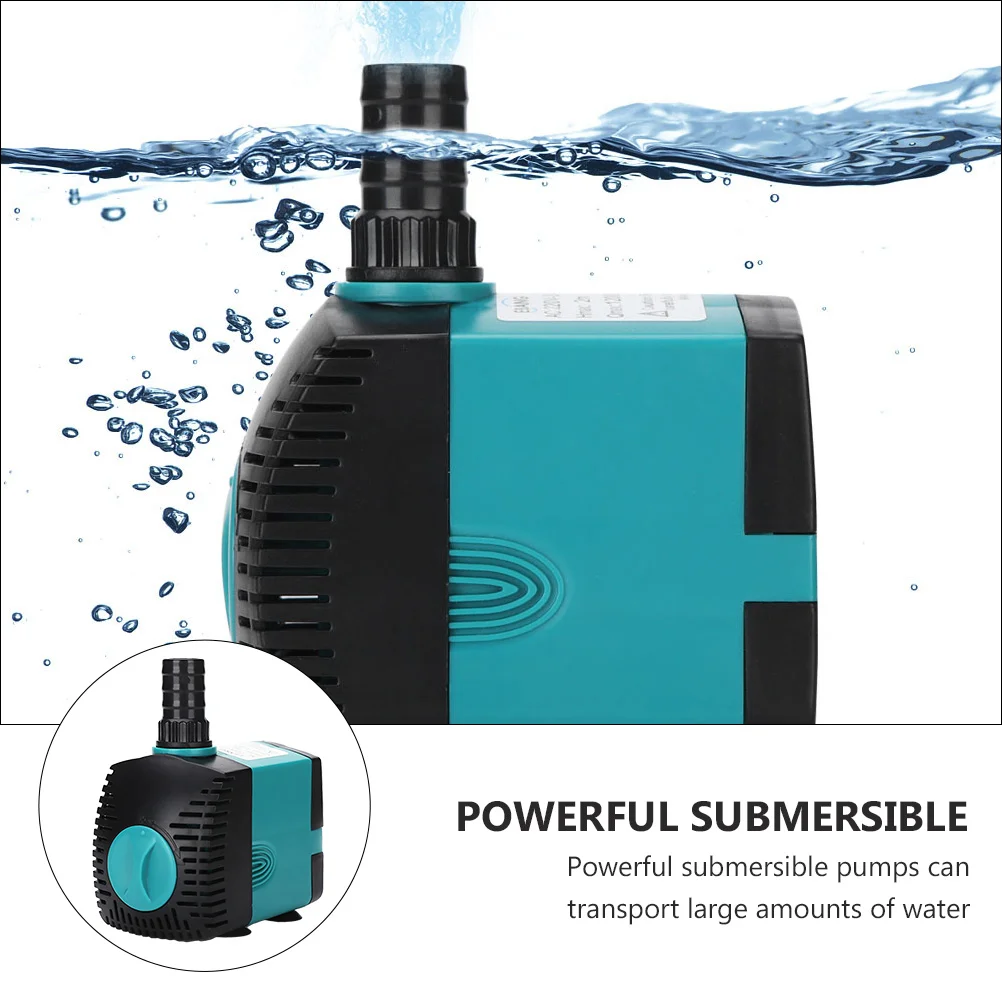 

3 W Water Pump Small Submersible Fish Tank Mini Aquarium Air Valve Ceramic Core for