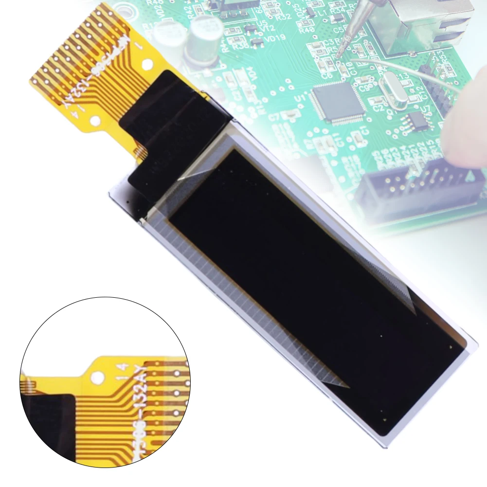 0.91 Inch LCD LED Display Module 128X32 OLED Display Screen IIC SPI Interface OLED Display Module Panel 14Pin 15Pin Port