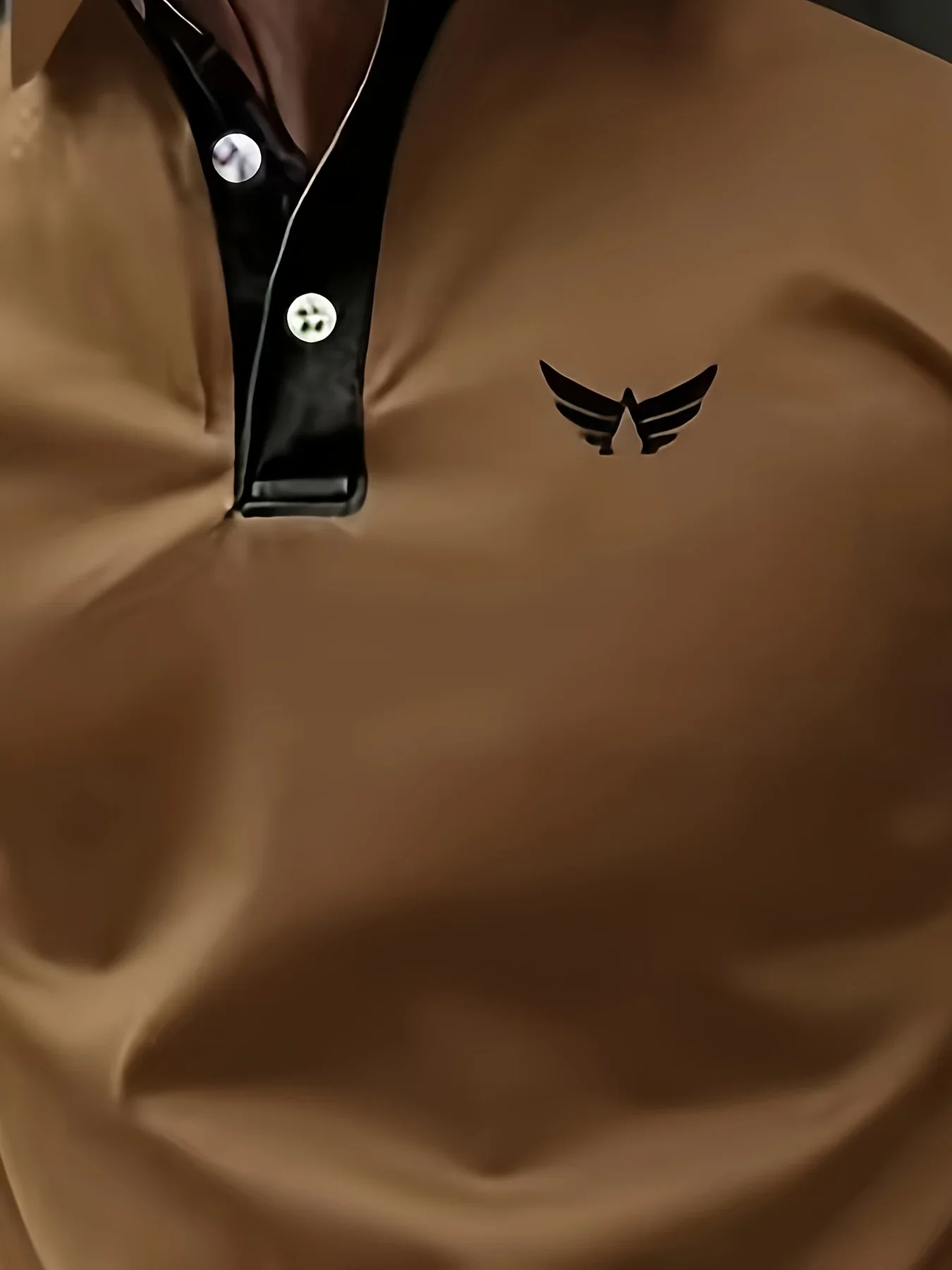 Spring and Summer Men's 3D Printed Polo Shirt Business Casual Big Size Top