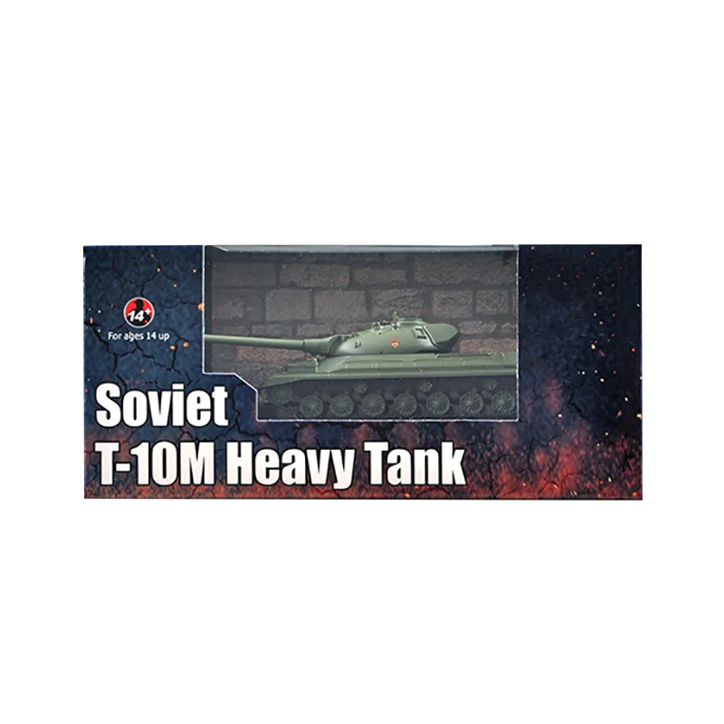

1/72 Soviet T-10M Heavy Tank 35176 Plastic Assemble Trumpeter EASY MODEL