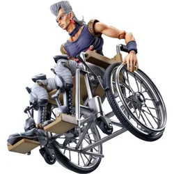 MEDICOS SUPER ACTION STATUE JEAN PIERRE POLNAREFF JoJo's Bizarre Adventure Anime Figure Model Collecile Action Toys