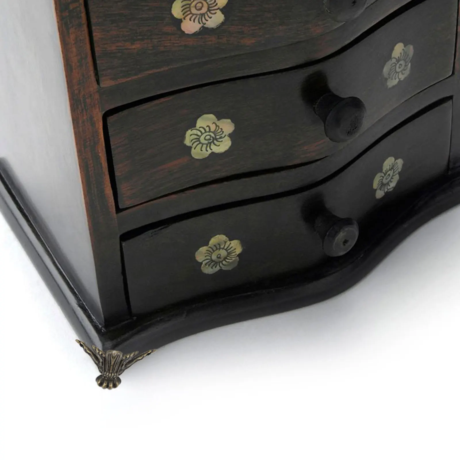 

jewelry box leg jewelry box feet box metal corner wood box leg retro wood box feet