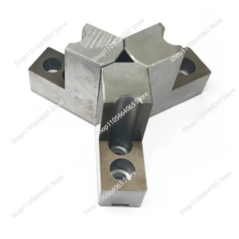 Hydraulic three jaw chuck L-shaped raised soft jaw 5/6/8/10 inch hydraulic claw chuck