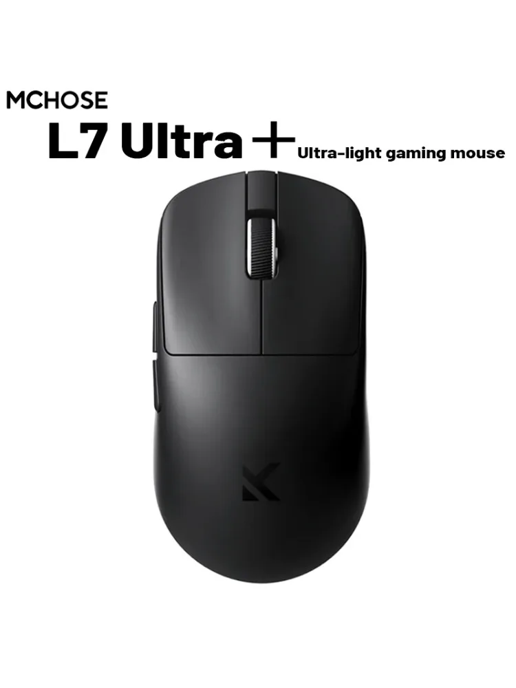 MCHOSE L7 Ultra+ Paw3950 Średnio Duża Mysz Ręczna do Gier E-Sportowych Bezprzewodowa Trójtrybowa Lekka Mysz Komputerowa Biurowa z Podwójnym Napędem — zdjęcie produktu 7