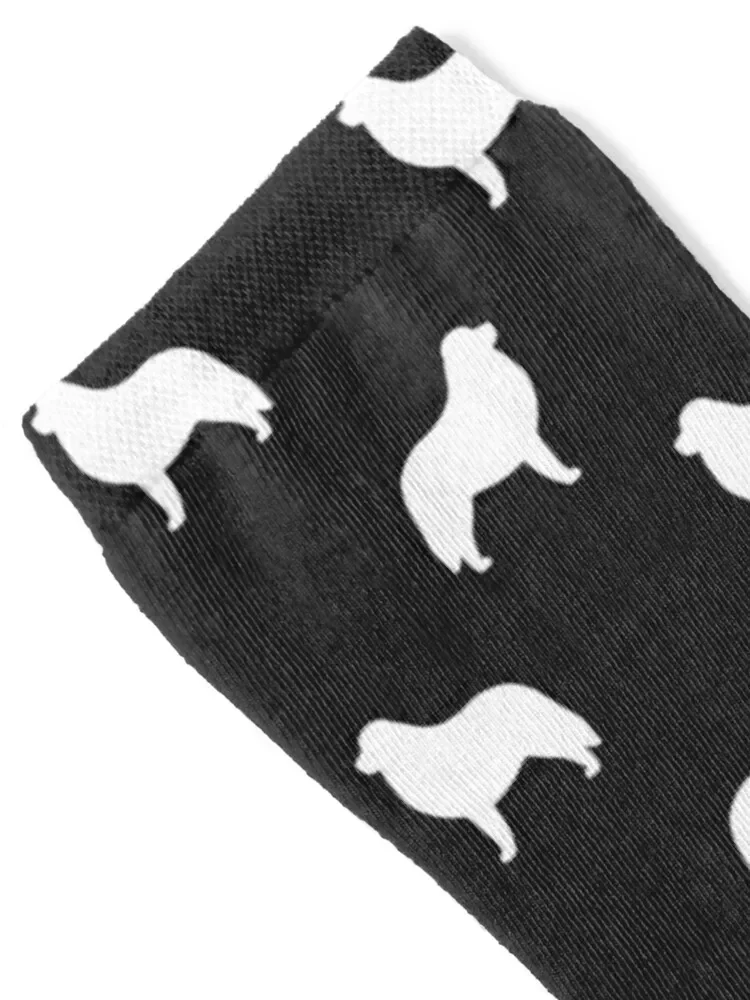 Great Pyrenees Silhouette(s) Socks man fashionable kawaii Men's Socks Luxury Women's