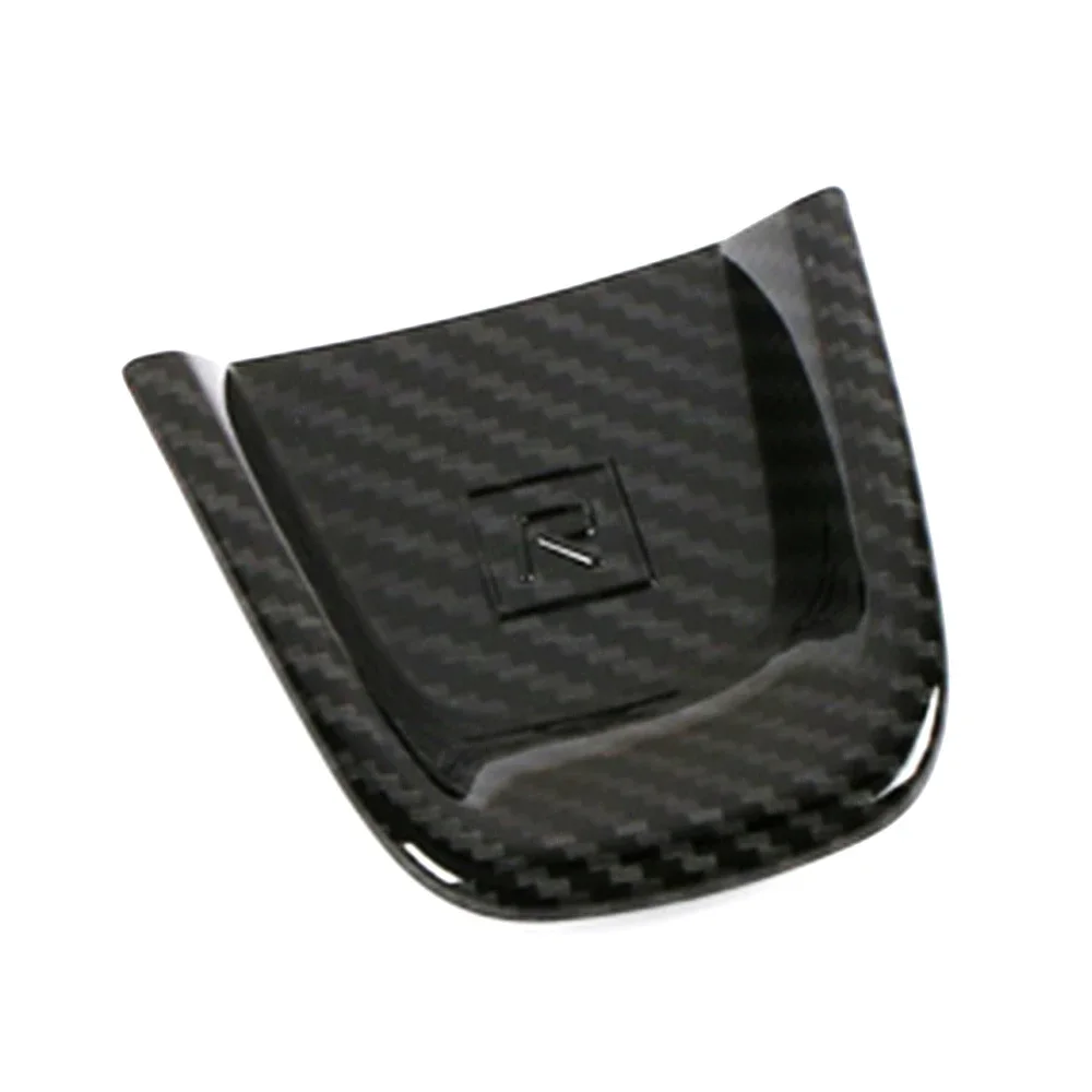 For Volvo XC40 2018-2025 Steering Wheel Switch Button Frame Cover Trim Carbon Fiber Color Silver ABS Sticker