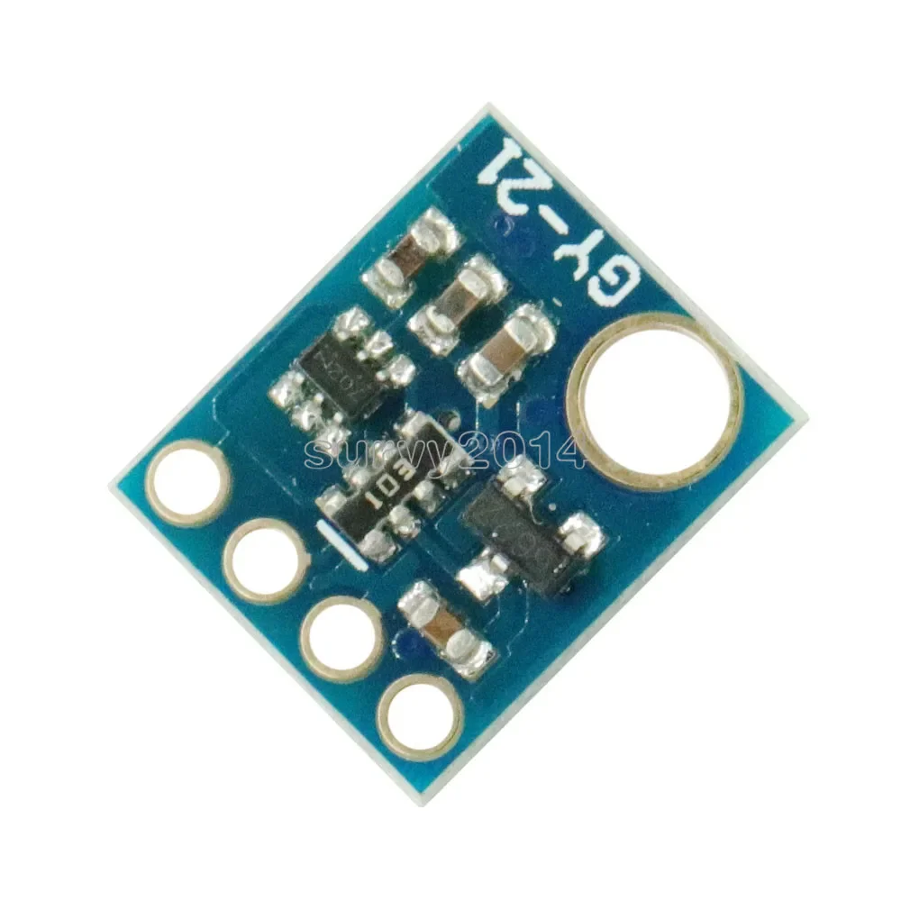 บอร์ดตรวจจับอุณหภูมิและความชื้น HTU21D 1ชิ้น