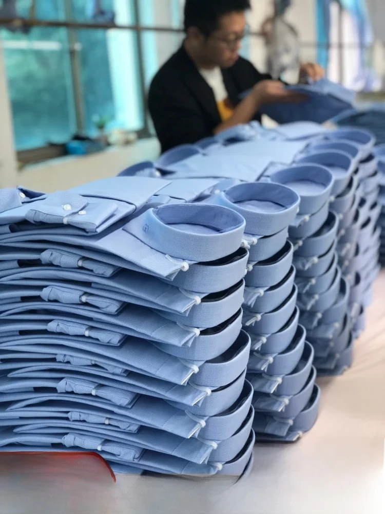 

Long Sve Long Pile Cotton Embroidered irt Italian Luxury Anti-Wrinkle Non-Iron Busin Casual Plaid irt for Youth