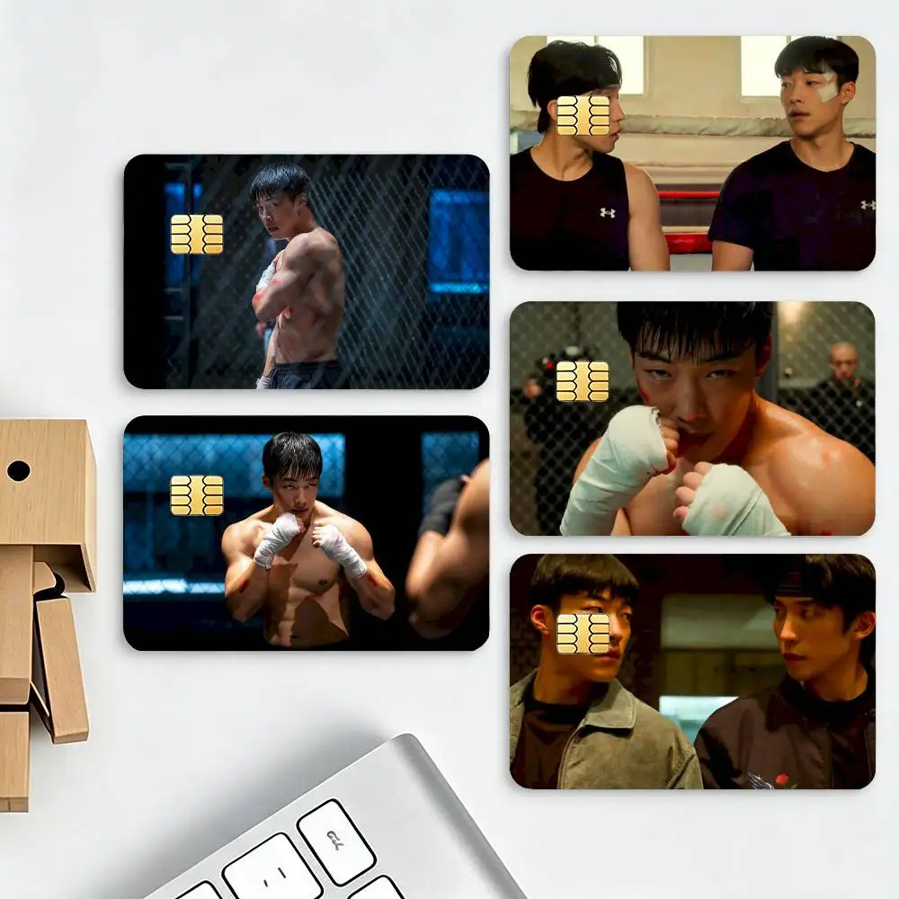 HOT Drama B-Bloodhounds HD Credit Card Stickers Game Card Decal Small Chip Waterproof Sticker Gift Decor