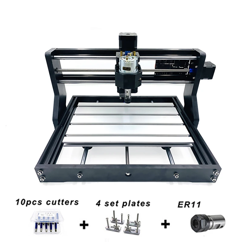 CNC 3018pro/mini engraving machine, laser engraving machine, CNC engraving machine, three-axis DIY engraving machine