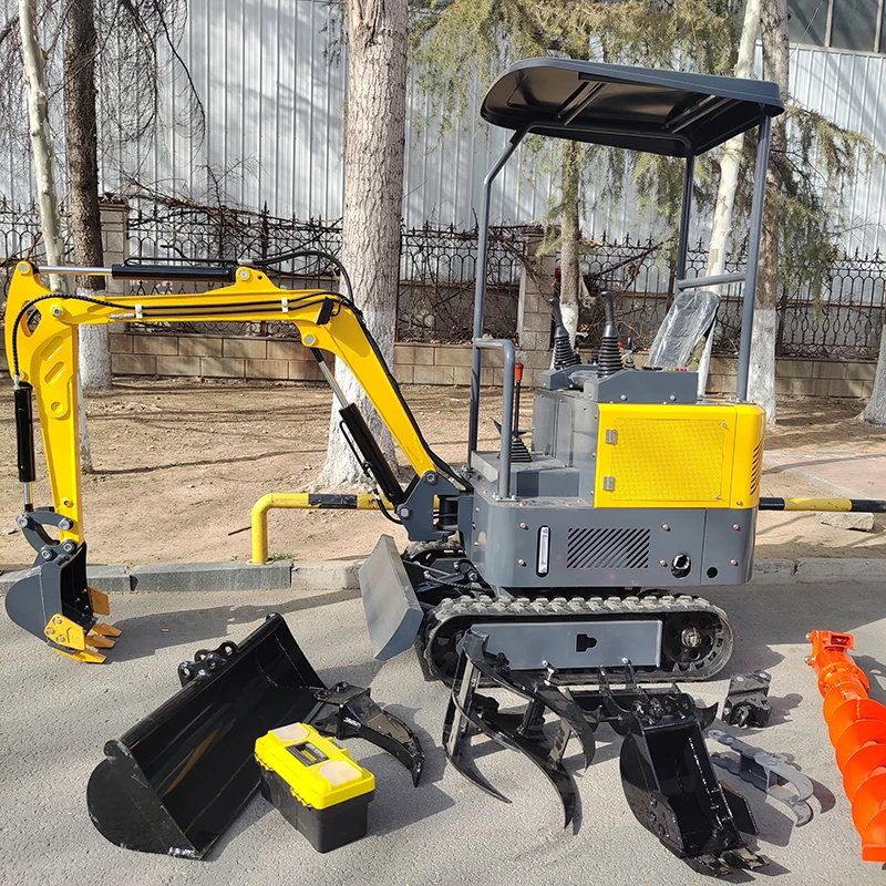 تخصيص حفارة صغيرة EPA مزرعة جديدة حفار مجنزرة المدمجة MiniBagger حفارة آلة السعر