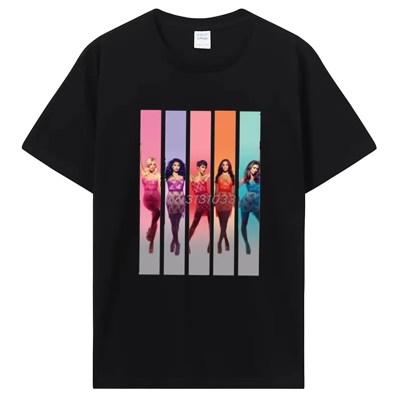 New Spice Girls Women's Unisex T-shirt Fashion Movie Art Leisure Street Tshirt Cartoon Character Graphic T Shirt Men's Clothing