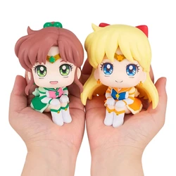 7cm Sailor Moon Anime Figure Tsukino Usagi/Chibiusa/Kino Makoto Action Figure Sailor Mars Jupiter Mercury Venus Figurine Kid Toy