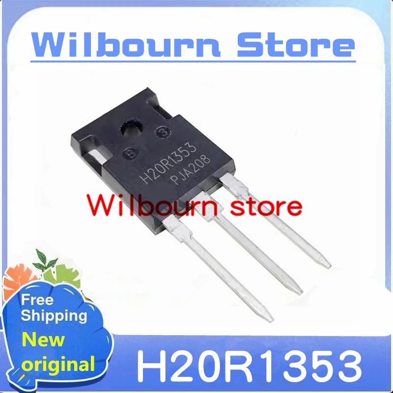 10pcs/lot H20R1353 IHW20N135R3 TO-247 20A 1350V  Mxsyuan 100% New original