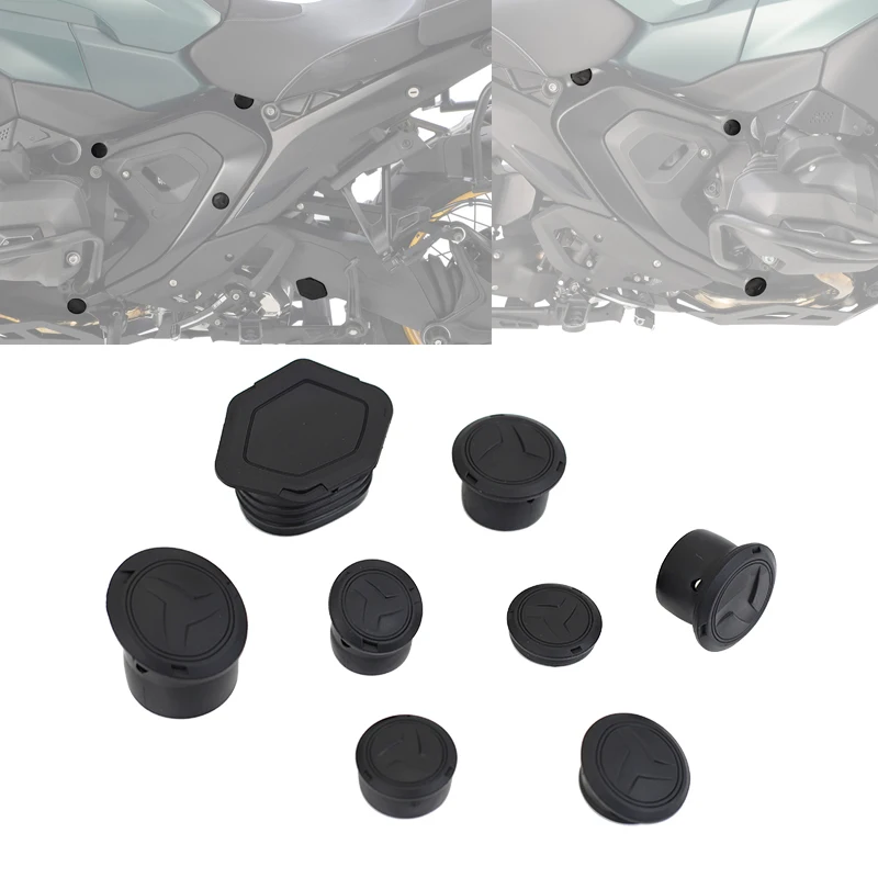 

Для BMW R1300GS заглушки для отверстий в раме, декоративная заглушка для рамы R 1300GS R1300 GS ADV Adventure 2023 2024 2025 мотоцикла