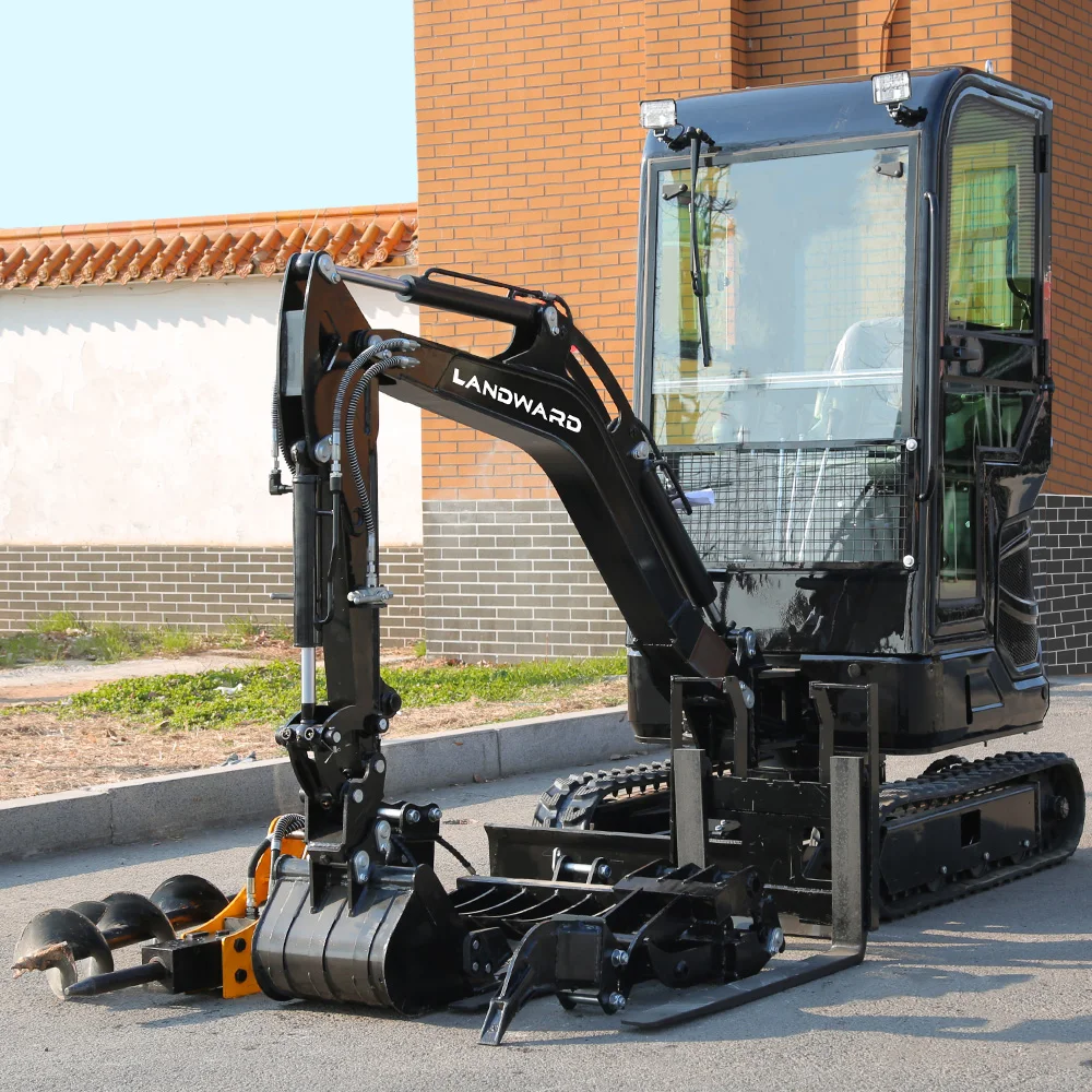 Customized Excavator High Quality Optional KUBOTA Engine 2 Tons Crawler Mini Digger Engineering 1.8 Tons Mini Excavator With Cab