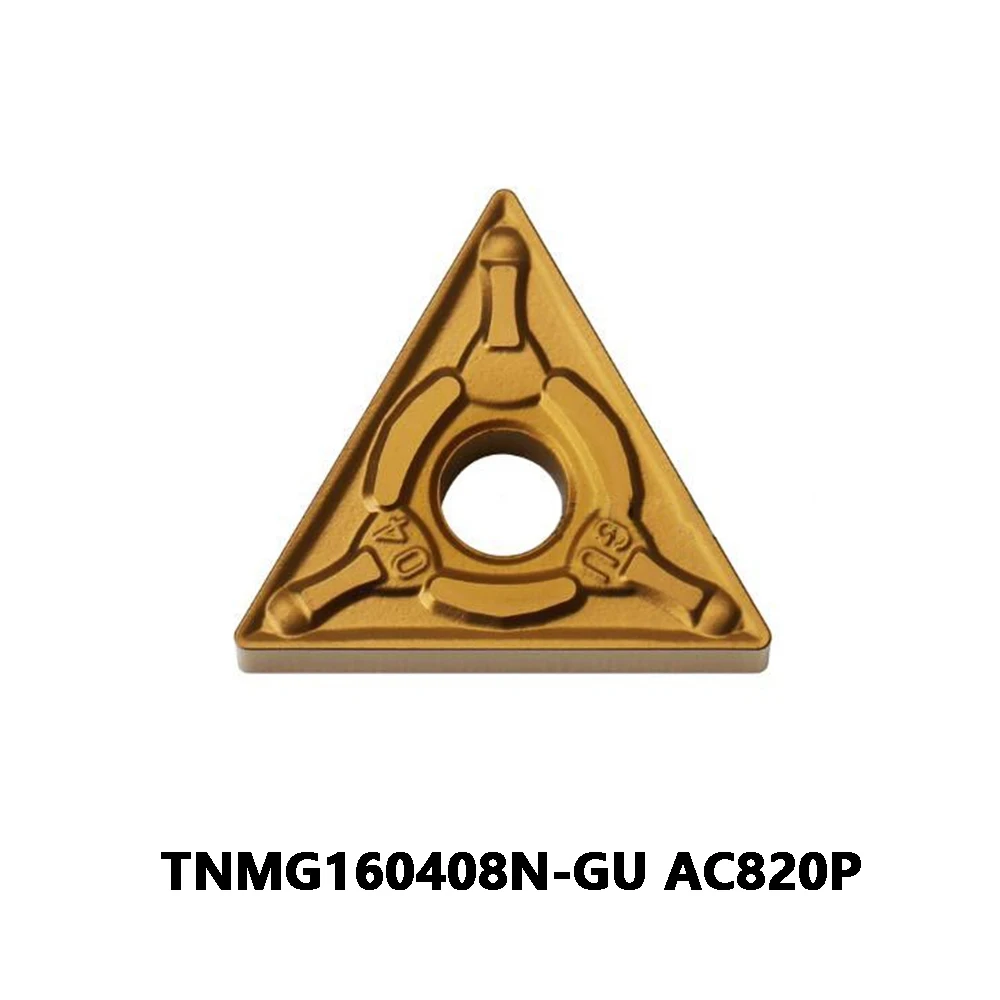 Original 60° Inserts TNMG 160412 TNMG1604 TNMG160412 TNMG160412N-GU AC830P Carbide Plates CNC Lathe Cutter Machine Holder Knife