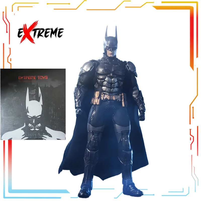EXTREME TOYS Original 1/12 Finished Movable Doll Dark Night Floating Shadow Batman Anime Action Figure Model Toys Gifts for Boys